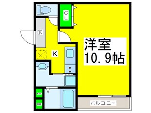 フジパレス堺大浜中町Ⅱ番館の物件間取画像